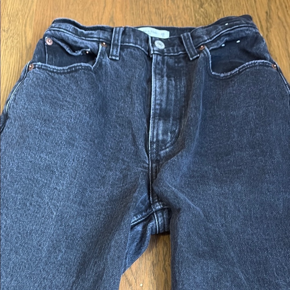 Abercrombie & fitch The 90s Straight ultra High Rise size 26/2 - Picture 2 of 7